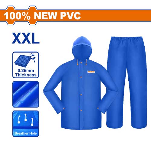 חליפת גשם 100% PVC