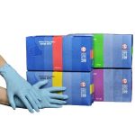 כפפות ניטריל כחול