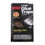 מלכודת דבק מגש פלסטיק (2 יח')