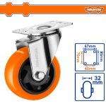 גלגל מחוזק פלטה