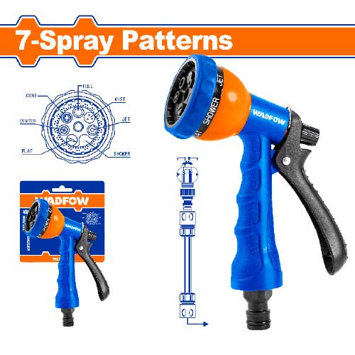 אקדח השקיה 7 מצבים