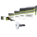 בורג פח פח מגולוון קודח ראש לבן