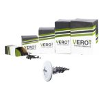 בורג פח פח מגולוון ראש לבן