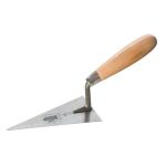 כף משולשת לכוחלה ידית עץ