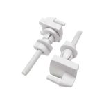 סט ברגים פלסטיק למושב אסלה