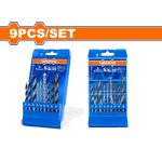 סט מקדחים מגוון (בטון, ברזל, עץ)