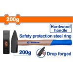 פטיש קל 200 גרם ידית עץ