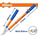 מזמרה טלסקופית מתארכת - 90 ס"מ