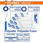 סט רולר צבע קטן "4 - 11 חלקים