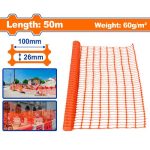 רשת אזהרה פלסטיק כתום